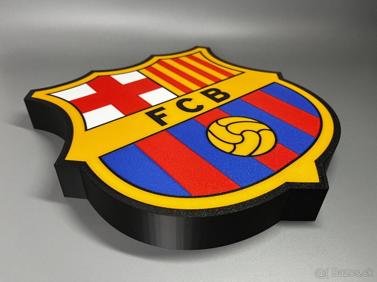 FC Barcelona LED logo lampa - 3
