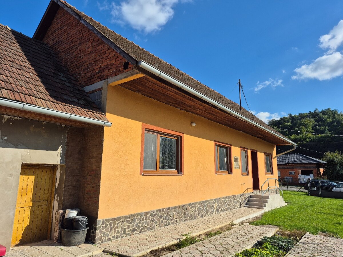REZERVOVANE - Na predaj rodinný dom s veľkým pozemkom 3820 m - 3