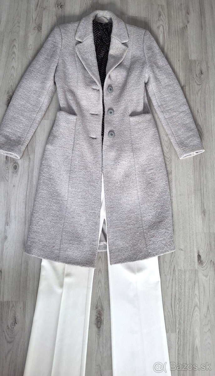 Vlnený kabát slovens.značky Dara fashion veľ. 34 - 36. - 3