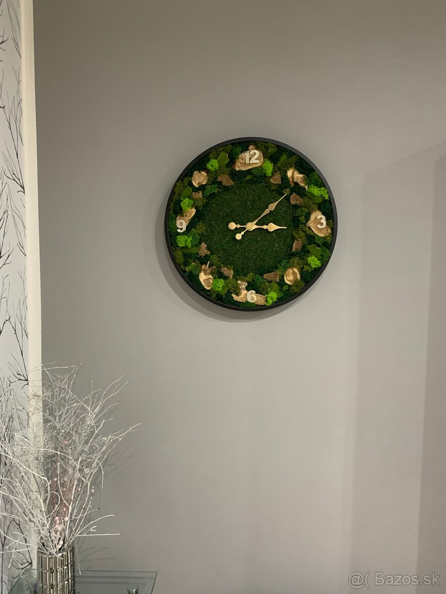 Machové hodiny Wood - 3