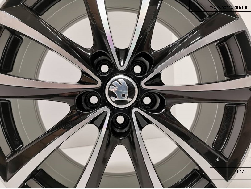 Škoda Octavia, Superb alu disky 7,5x17 5x112 ET52 1212 - 3