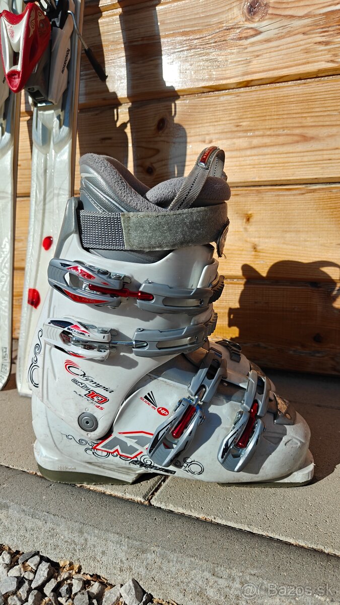 LYŽE ROSSIGNOL ATTRACTION 154CM + NORDICA OLYMPIA 10 25CM - 3