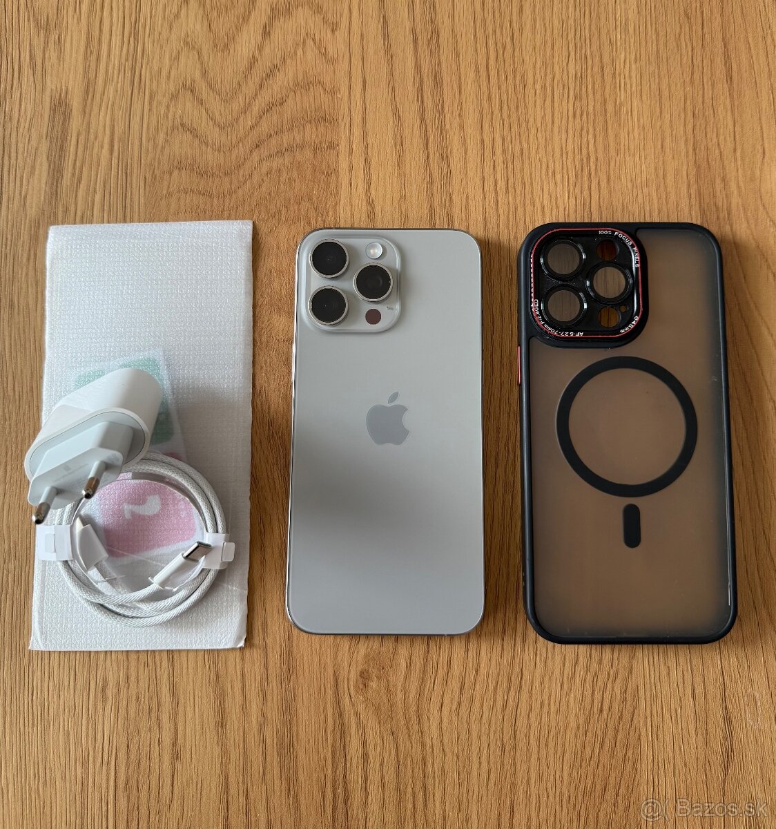 iPhone 15Pro Max 256gb Natural Titanium v záruke - 3