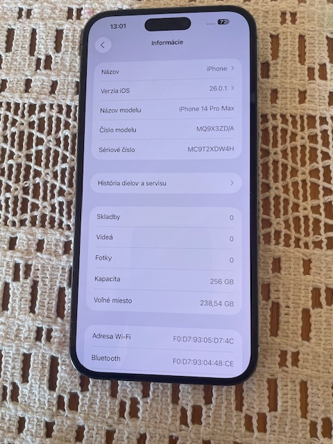 Krásny Iphone 14 Pro Max 256GB - 3