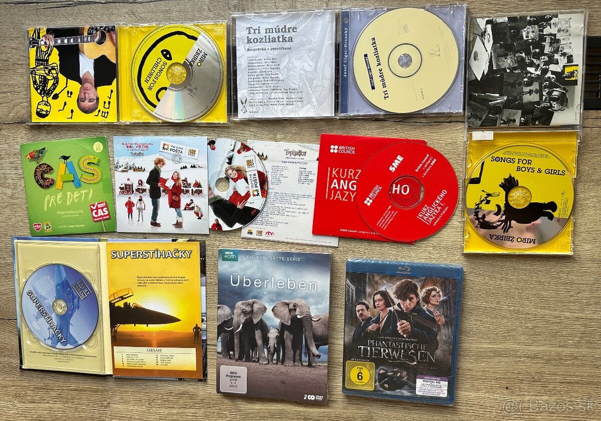 CD a DVD pre deti - 3