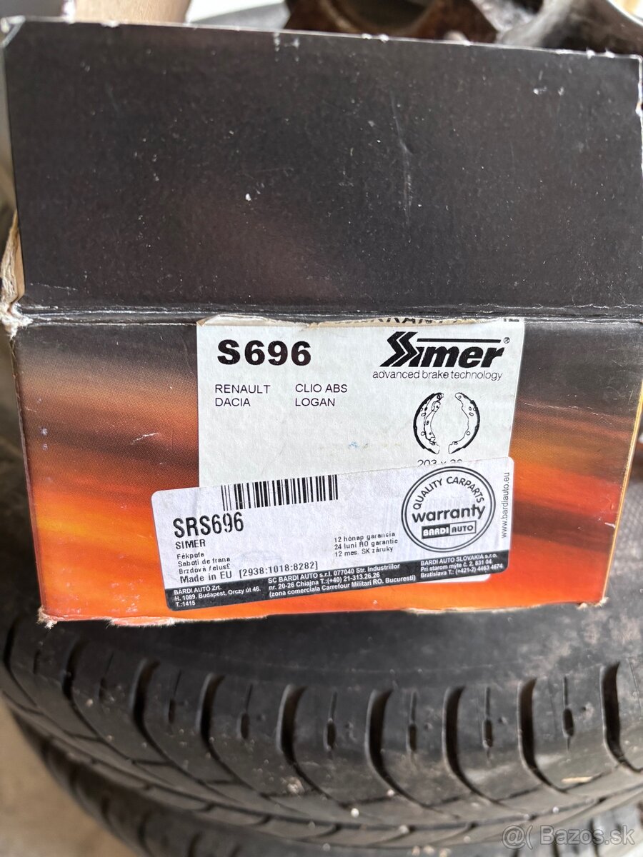 Brzdové čeľuste - 3