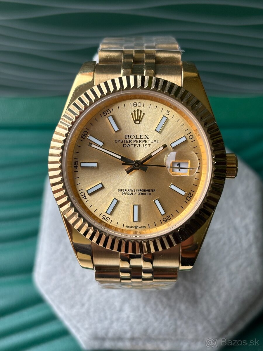 Rolex Datejust Full Gold, Nové, 40mm - 3
