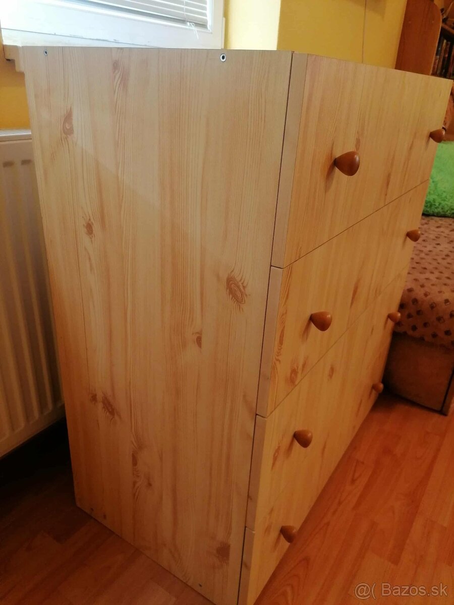 Borovica laminát - komoda a perinák - 3