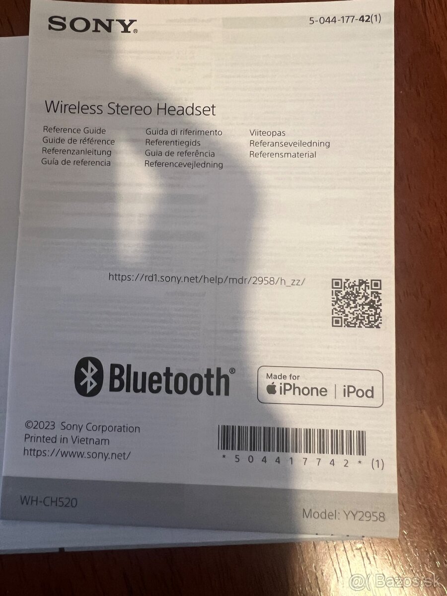 predám slúchadlá SONY - 3