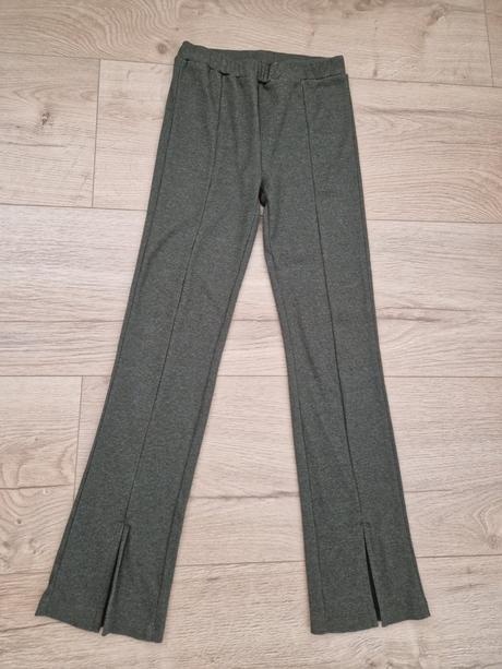 Nohavice Zara 152 elastické čierne, Reserved zelené 146 - 3