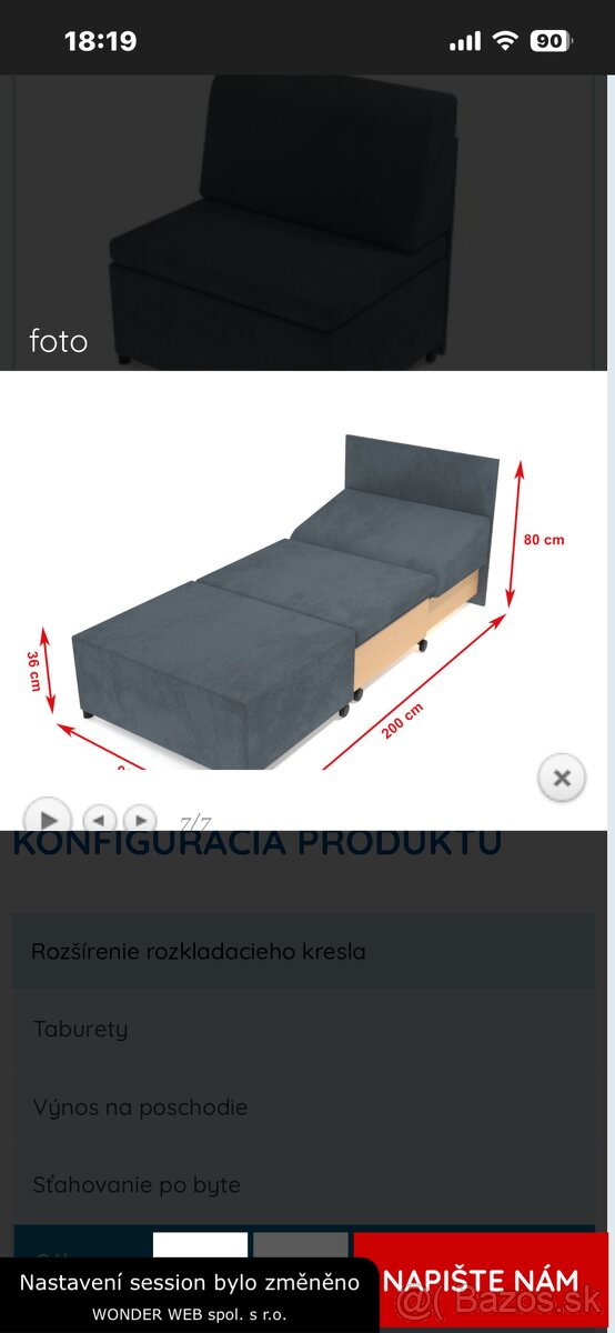 rozkladacie kreslo - 3