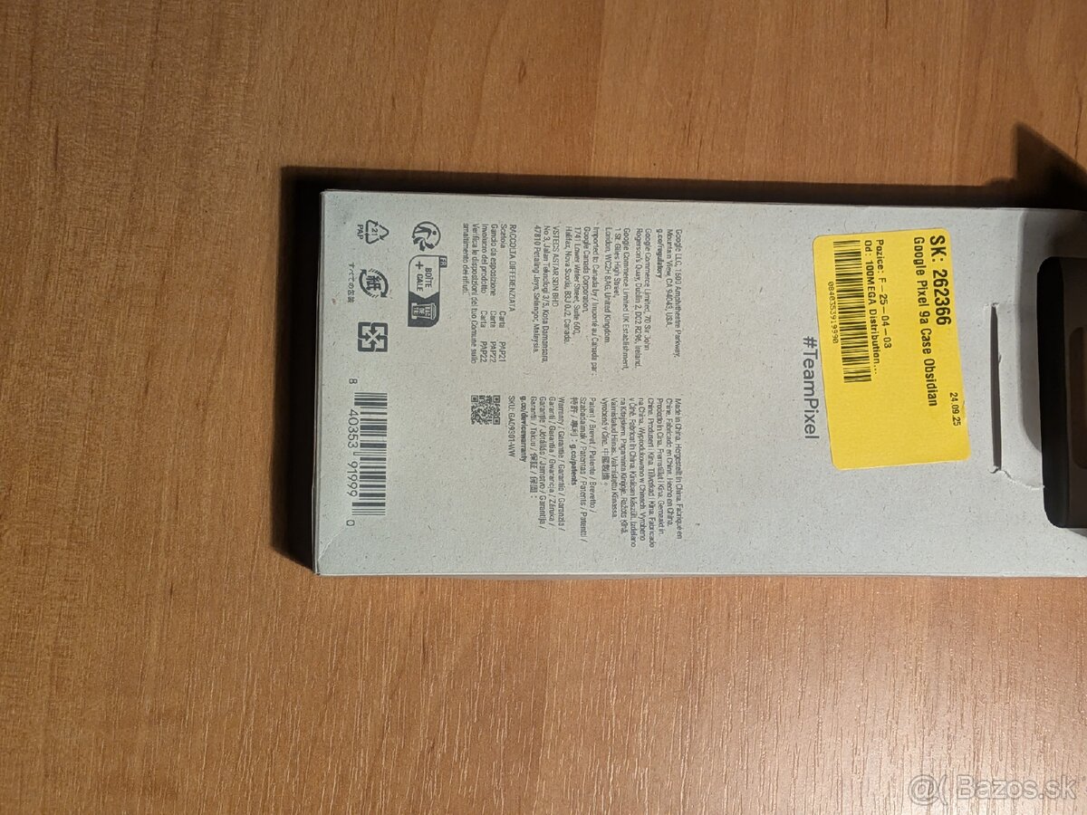 Ponúka na predaj. Originálny obal na Google Pixel 9a. - 3
