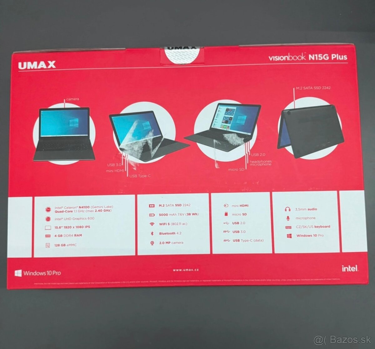 Notebook UMAX visionbook N15G Plus - 3