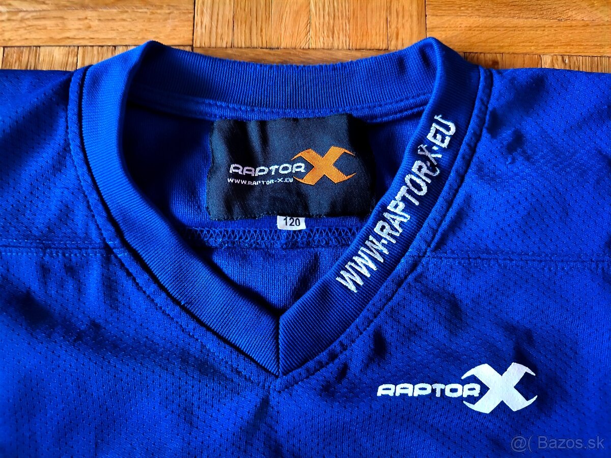 Detský hokejový dres modrý - 3