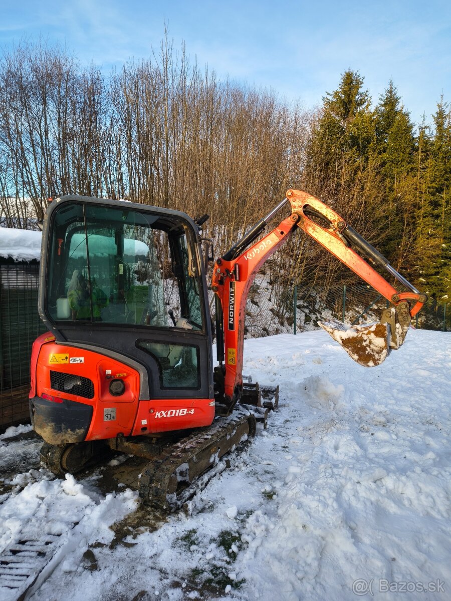 kubota kx 018-4 - 3