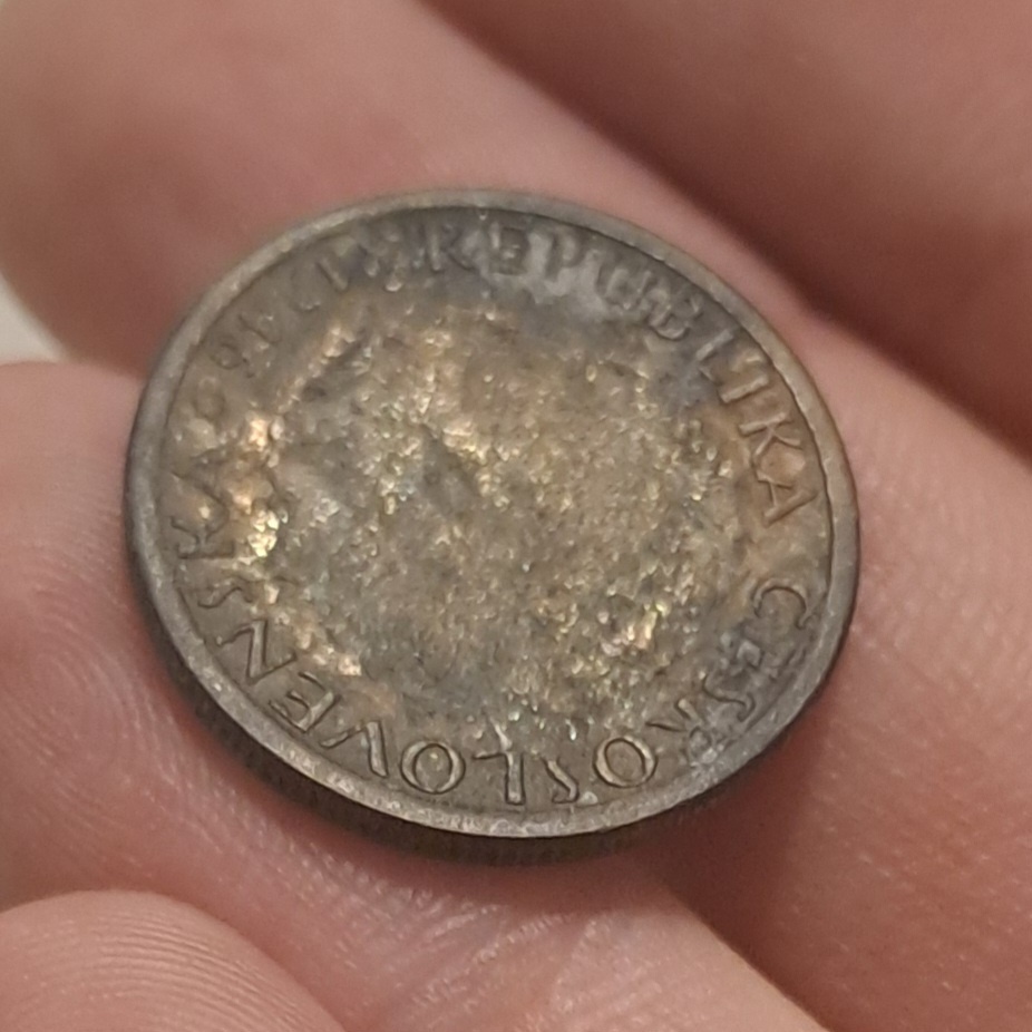 1 koruna 1946 (skúšobná razba) - 3