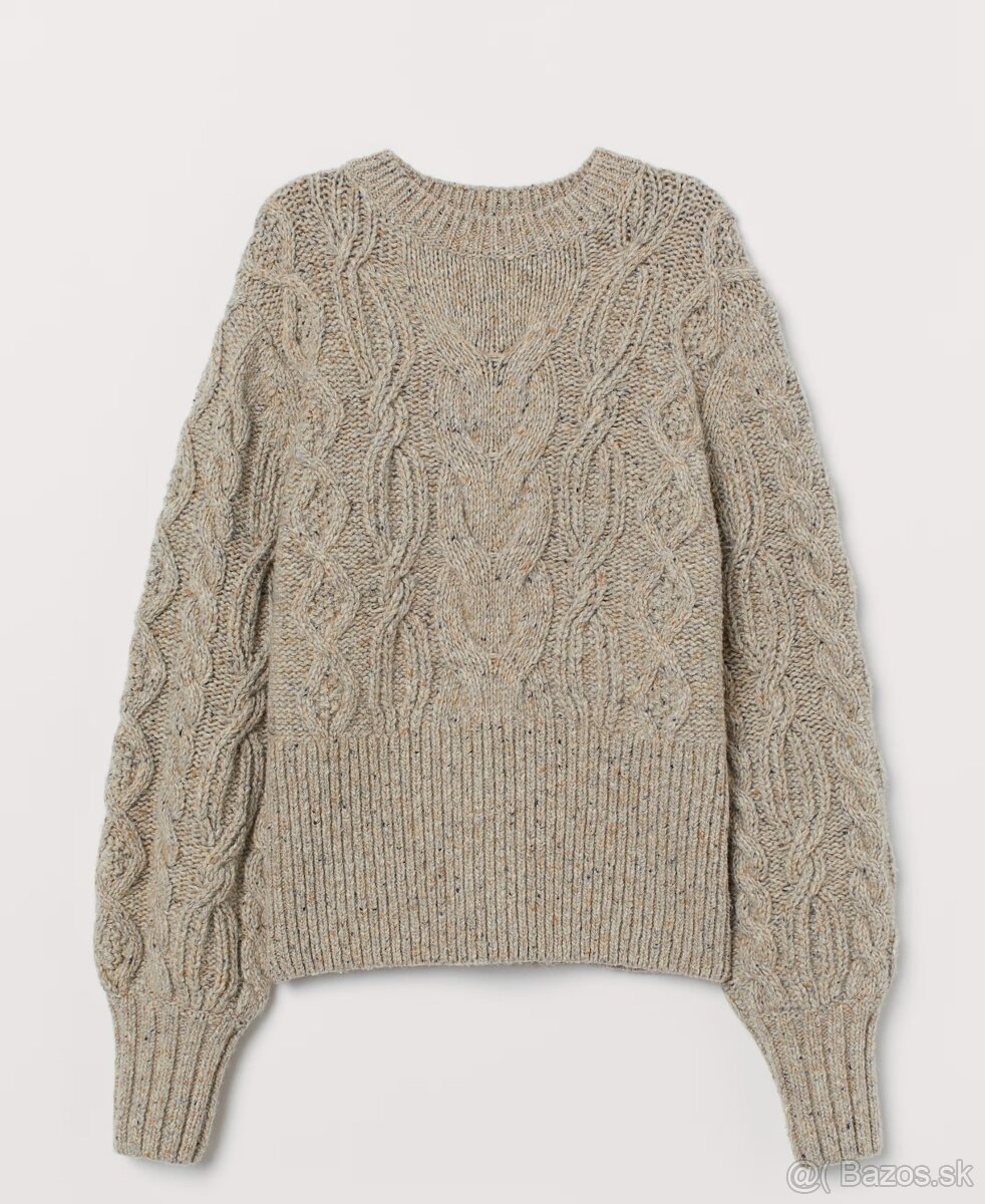 Hm pletený sveter XS - 3