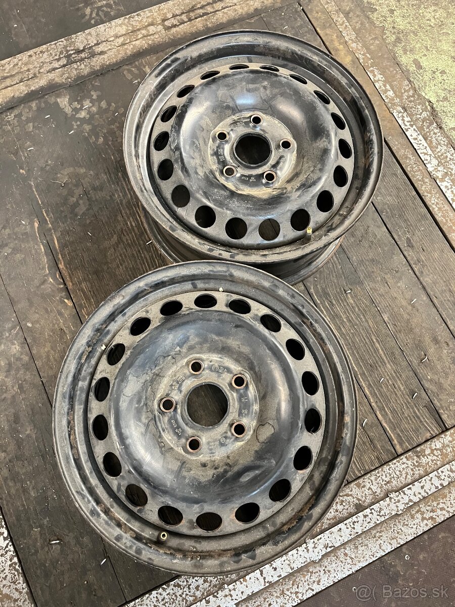 Plechové disky R15 5x112 - 3