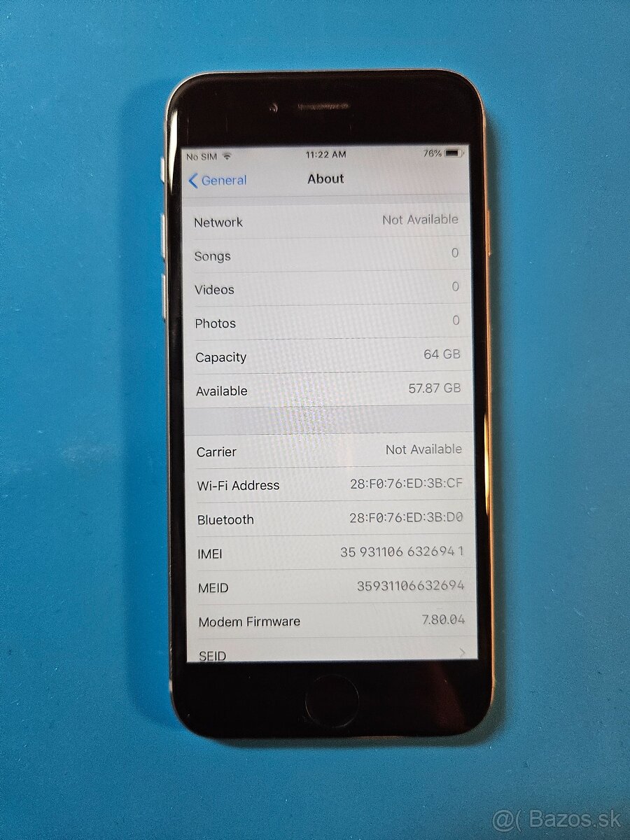 100%🔋 iPhone 6 64gb - 3