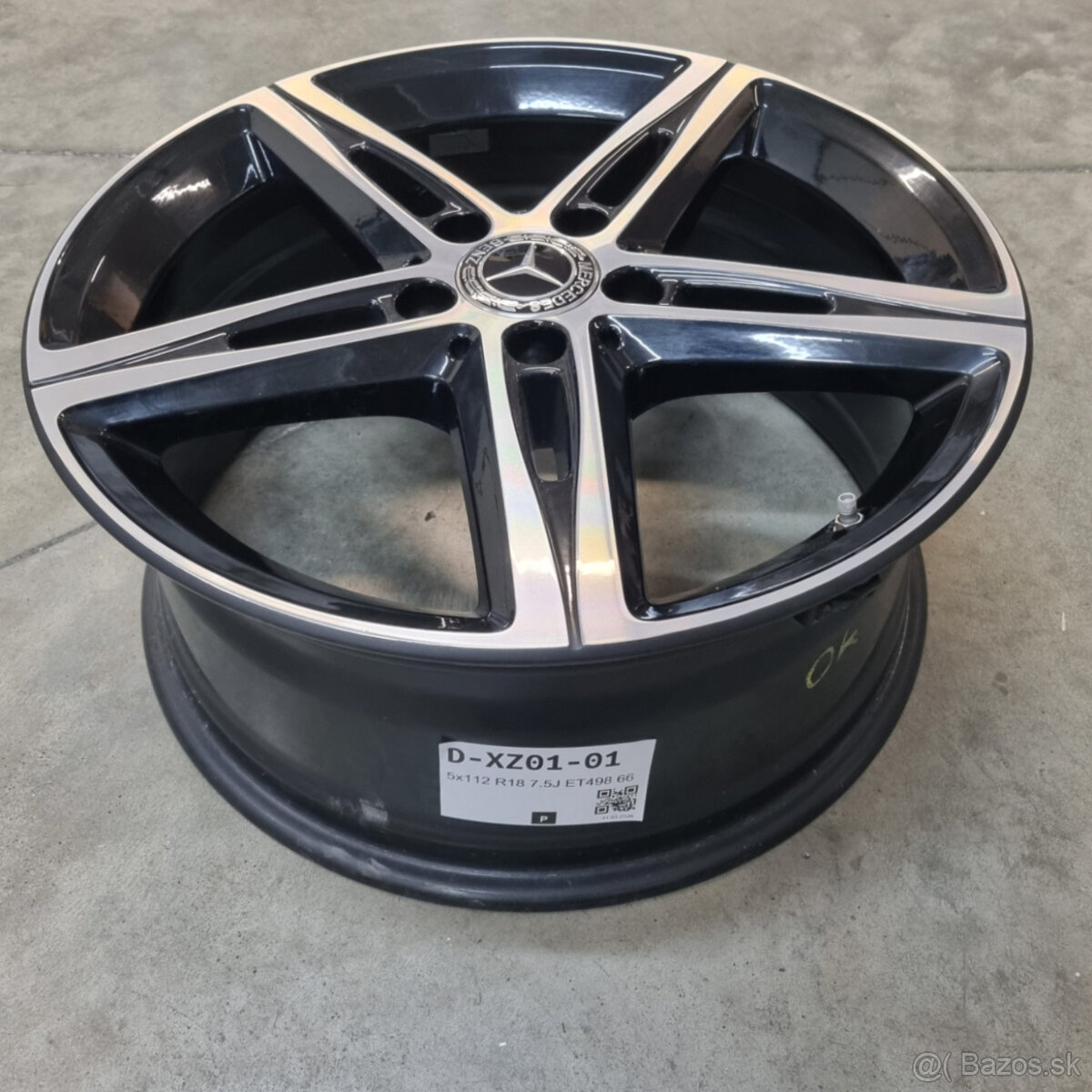 Hliníkové disky 5x112 R18 7,5J ET49 - 3