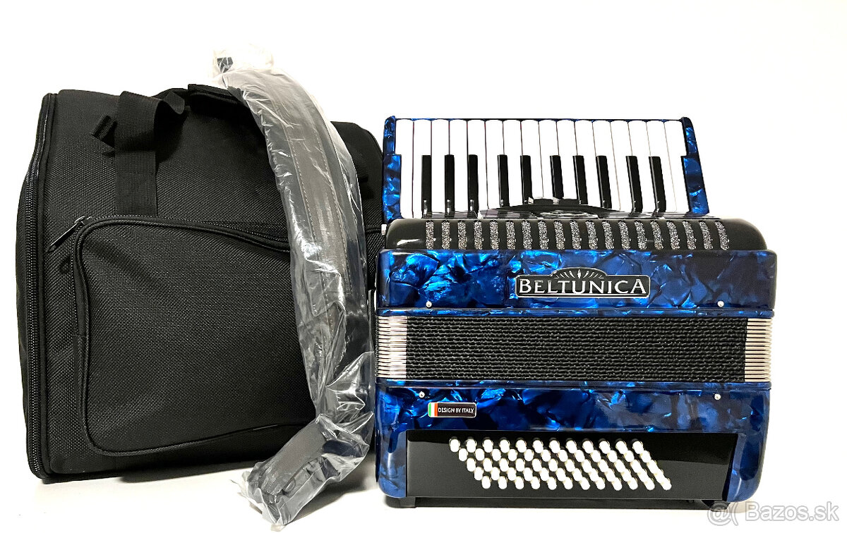 Predám nový akordeón BELTUNICA Vivaldi- 60 basový- ná - 3