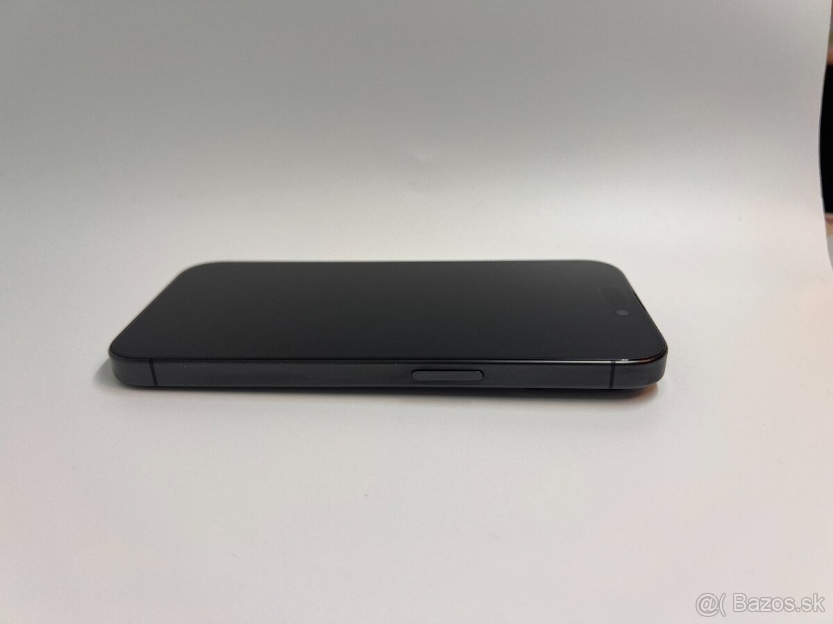 IPHONE 15 PRO BLACK TITANIUM 128GB ZÁRUKA - VEĽMI PEKNÝ STAV - 3
