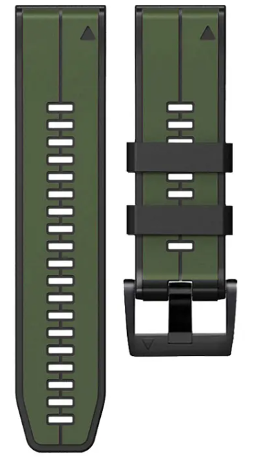 Remienok Easyfit pre Garmin Fenix 3,5X,6X,7X,26mm,army-black - 3