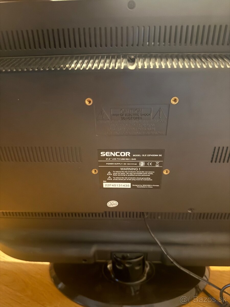 TV Sencor s integrovaným DVD prehrávačom, 55 cm uhlopriečka - 3