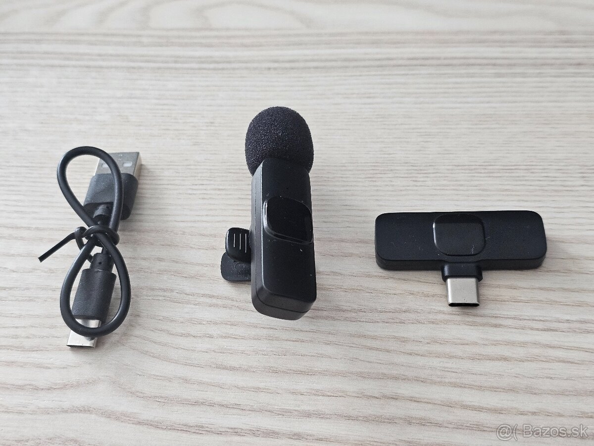 Bezdrôtový klopový mikrofón - 3