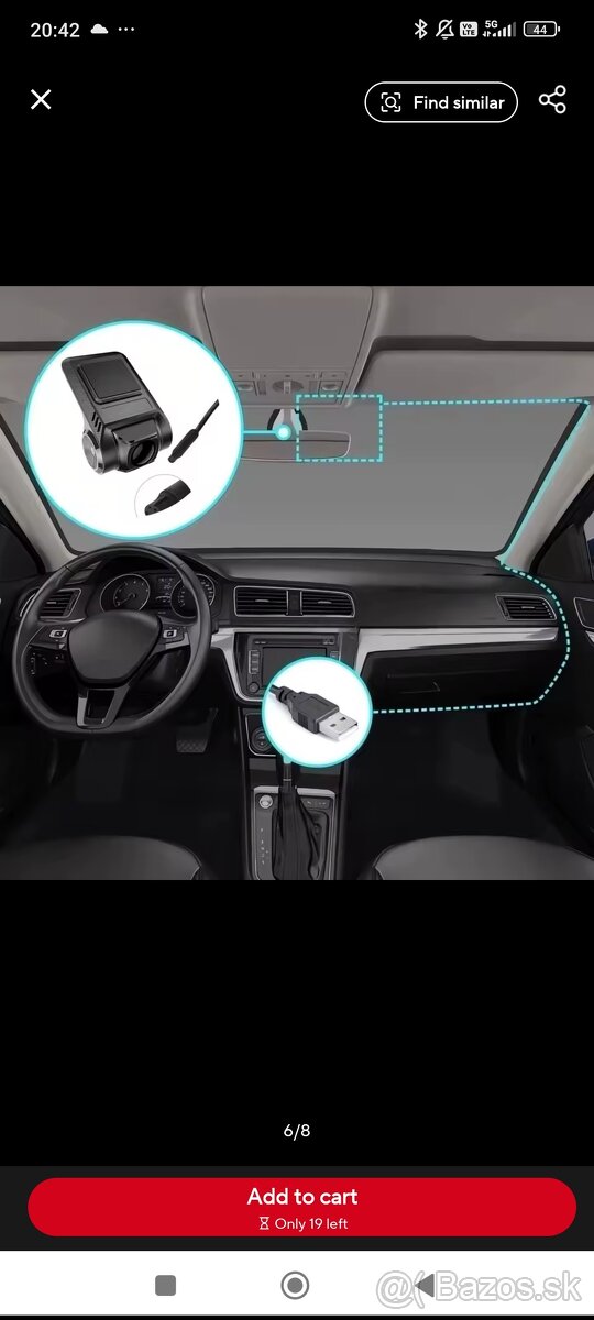 Predná a zadná kamera – komplet set VW/Š - 3