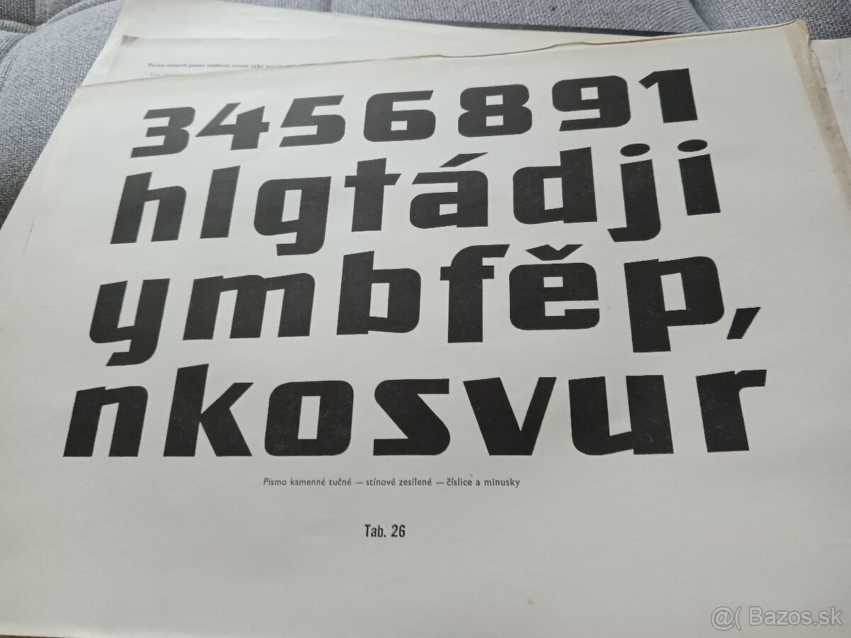 Písmo a jeho konstrukce - 3