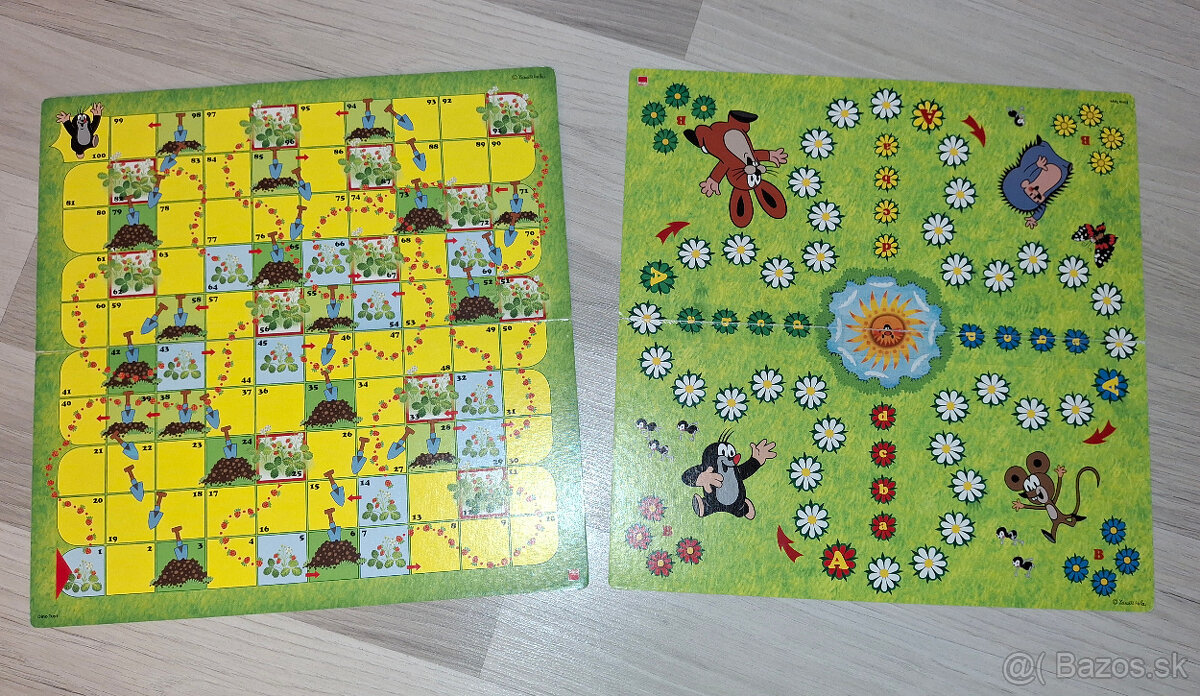 Spoločenská hra Súbor hier - krtek + disney sada - 3