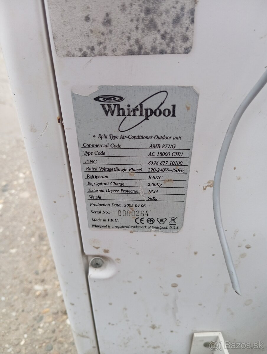 Klimatizácia Whirlpool AMB 877G - 3