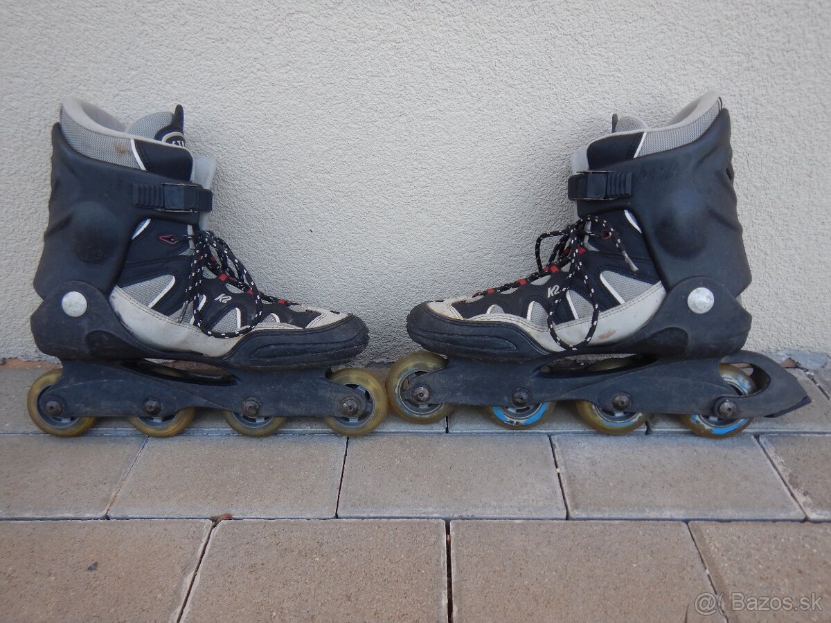kolieskové korčule K2, č. 44 - 44,5 - 3