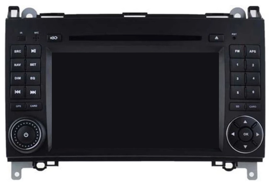 MERCEDES dotykova navigacia Android WiFi Bluetooth - 3