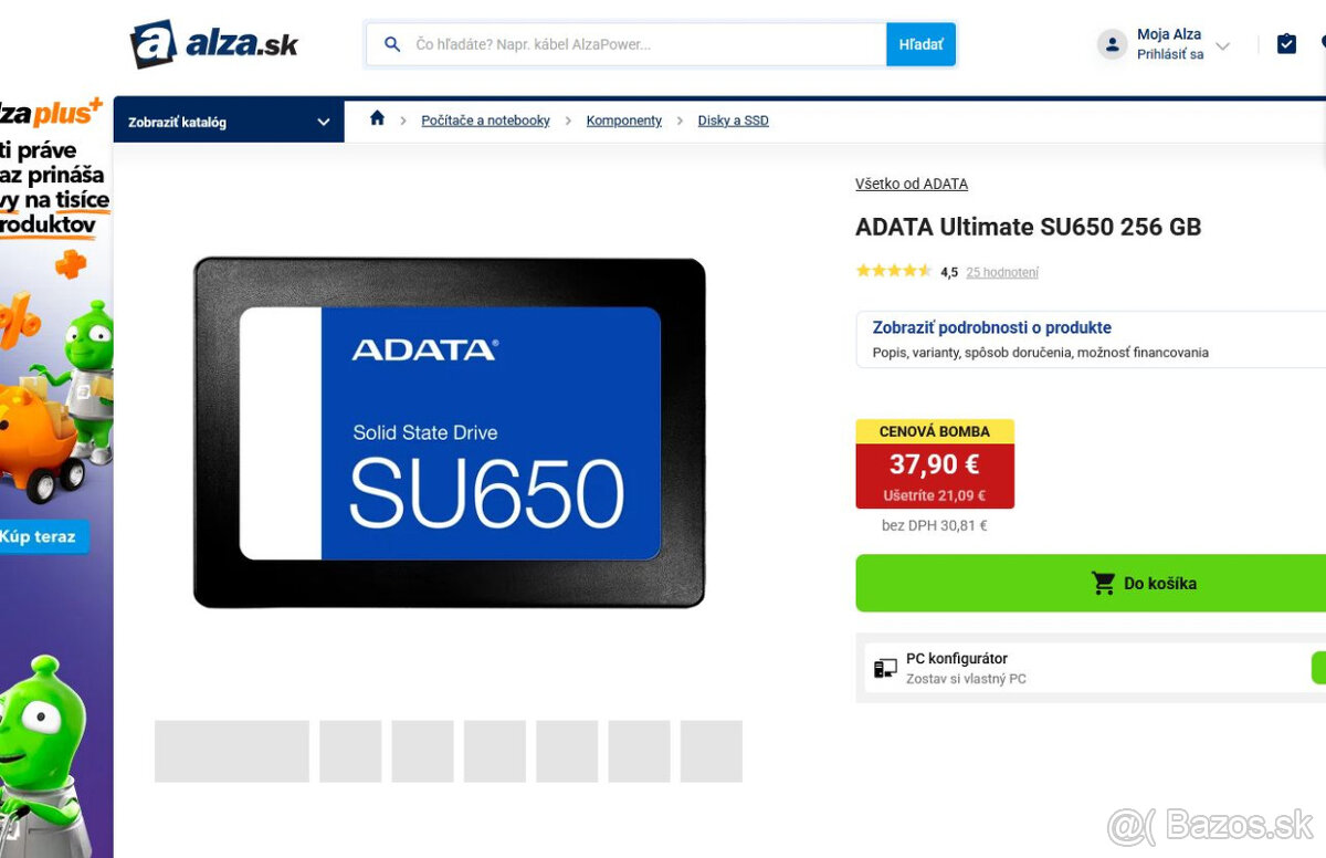 ADATA Ultimate SU650 256 GB - 3