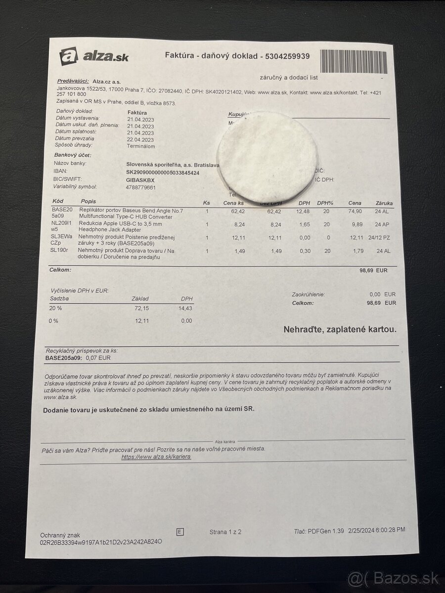 Replikator portov Baseus Bend Angle No. 7 - 3
