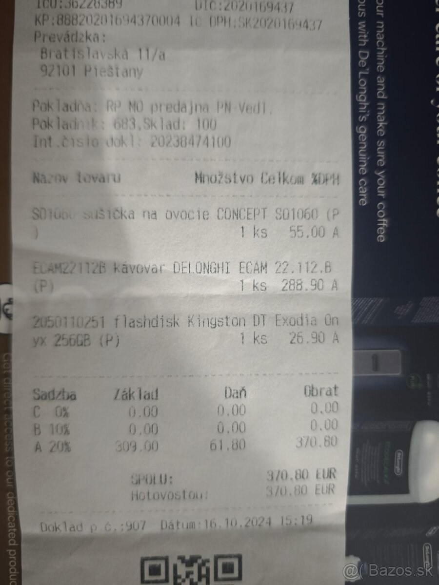 Kávovar delonghi - 3