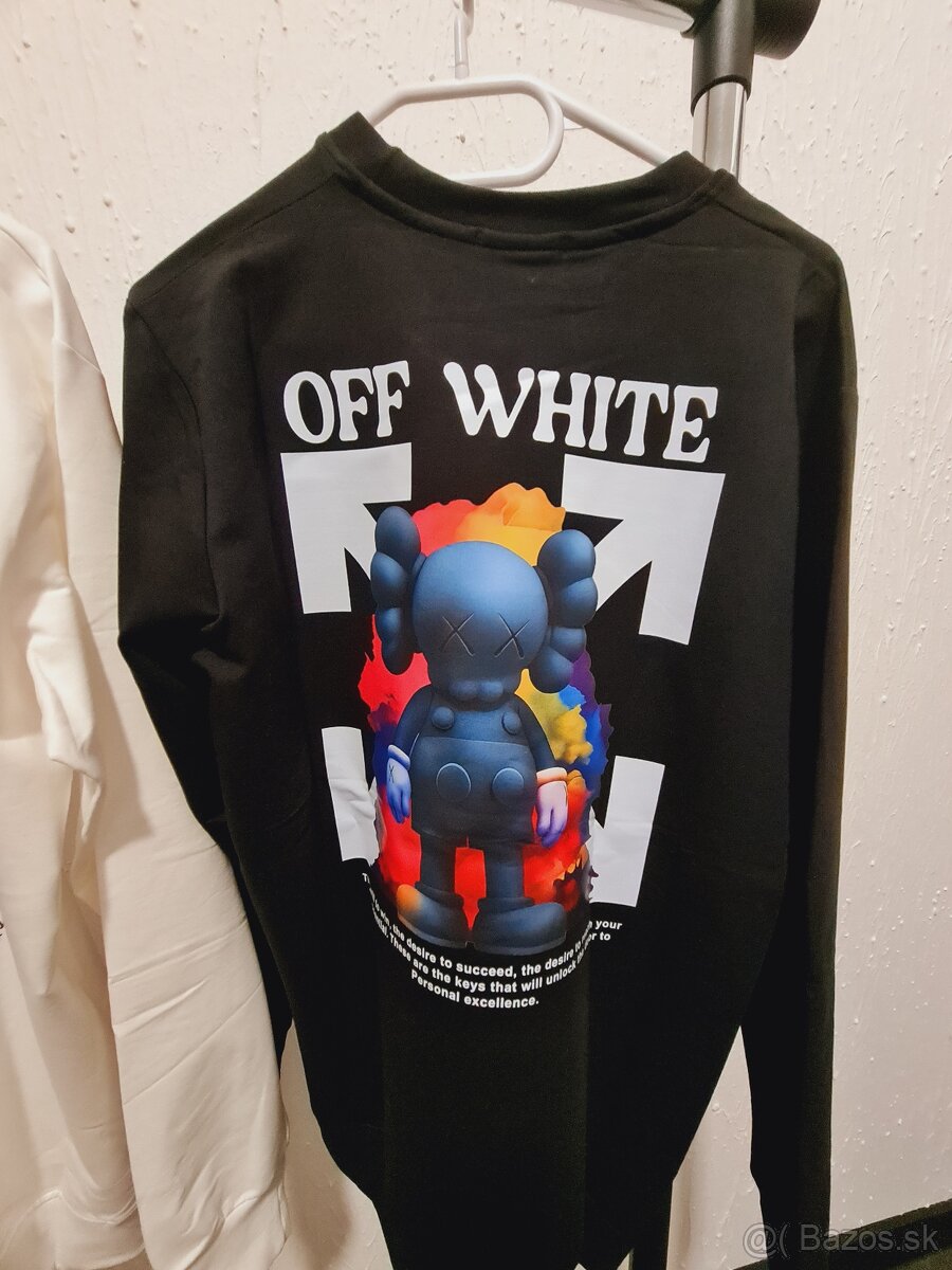 Off white mikina tričko - 3
