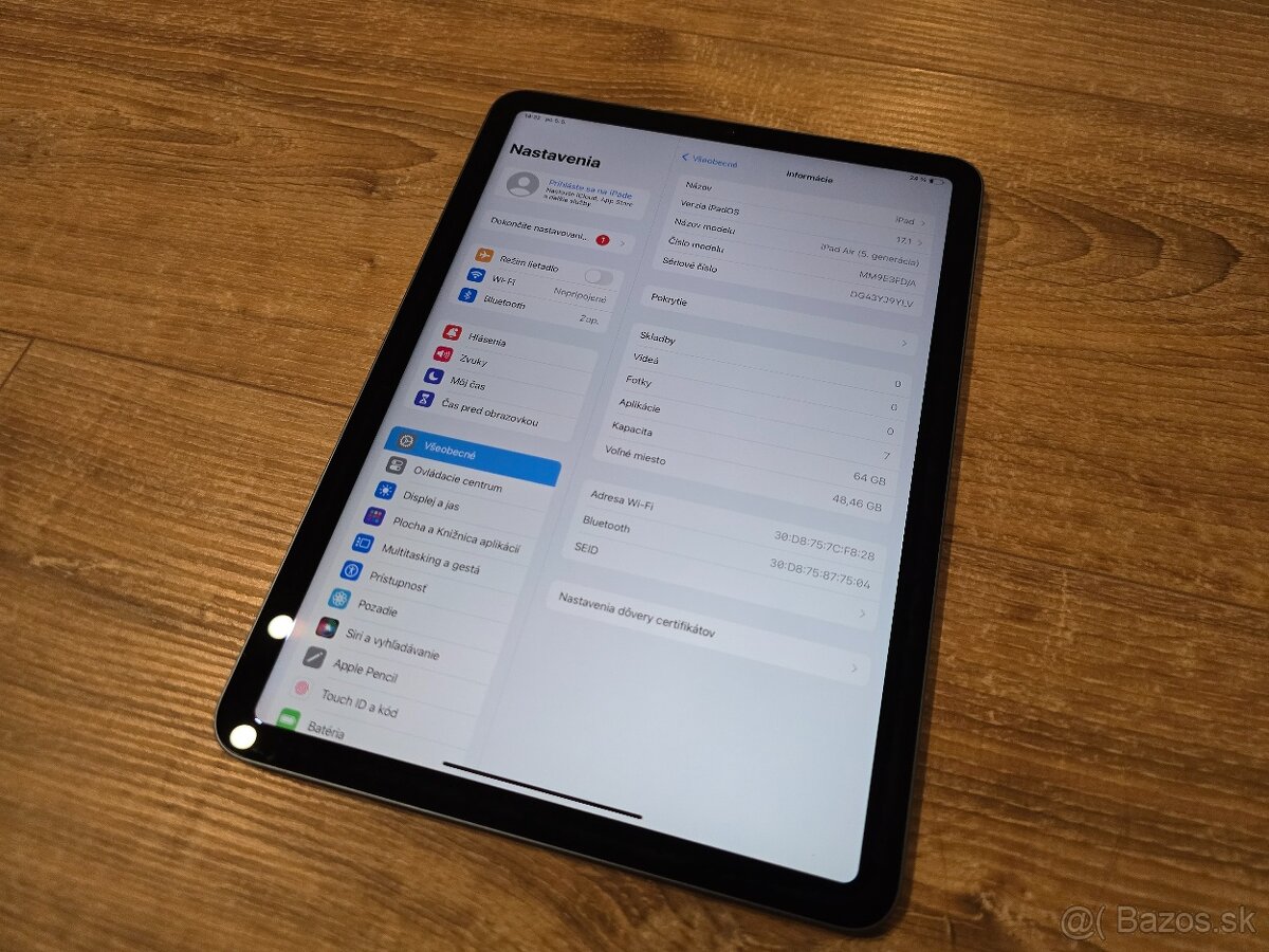 Apple iPad Air 5 64gb s procesorom M1 - 3