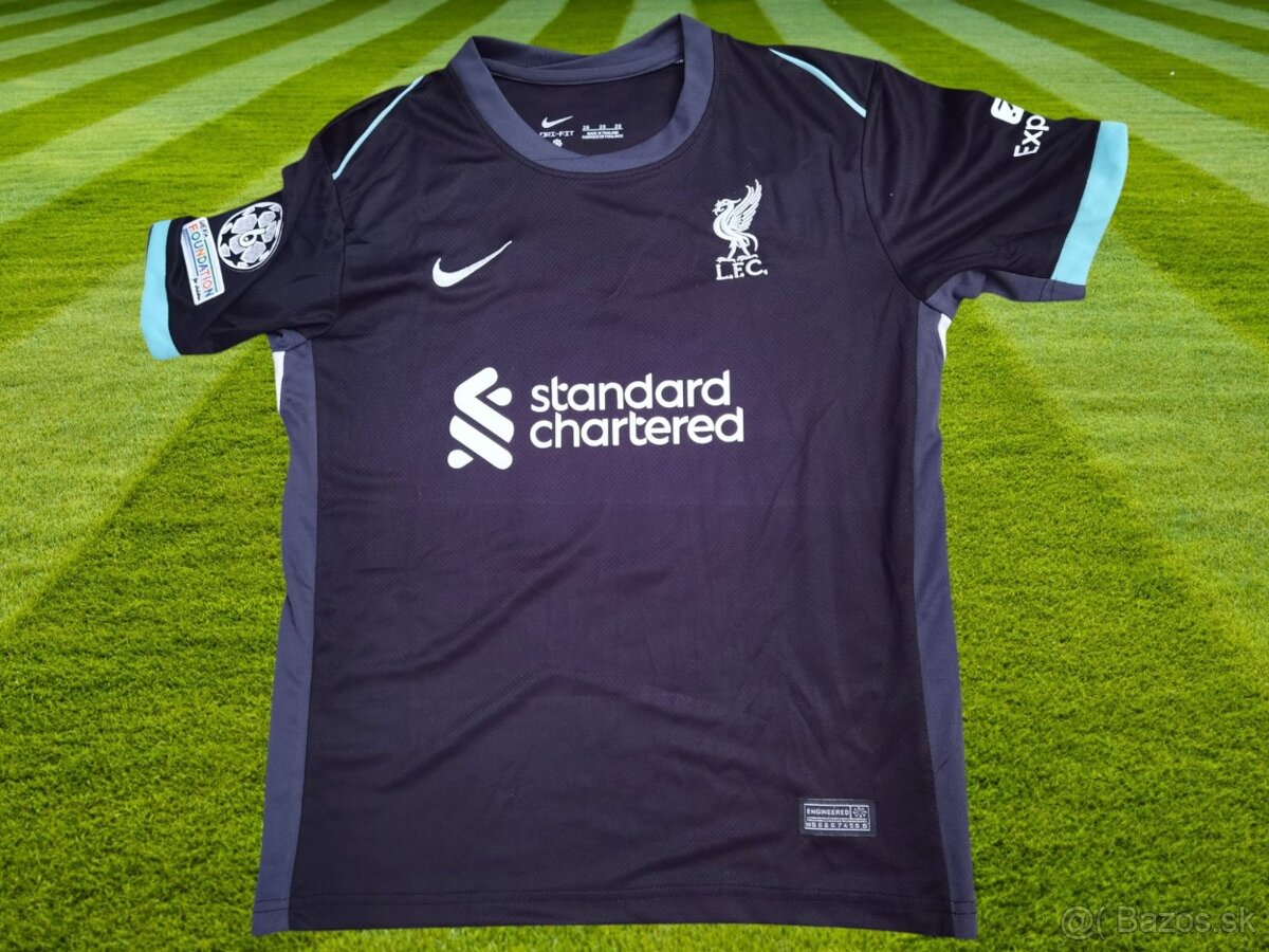 dres Salah Liverpool FC black - 3