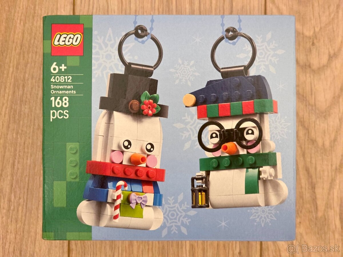 Lego vianočné sety 40744, 40812, 40640, 40573 - 3