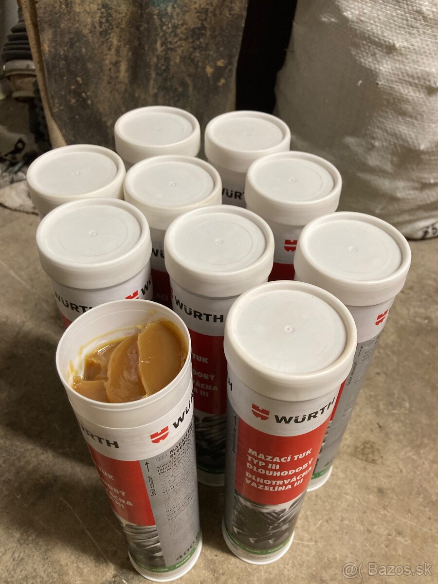 Predám vazelínu v tubách značka Wurth - 3