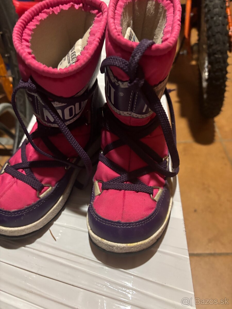 Detske snehule Moonboots ruzove - 3