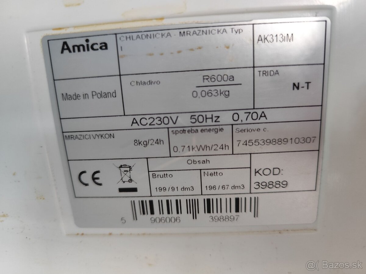 Chladnička Amica - 3