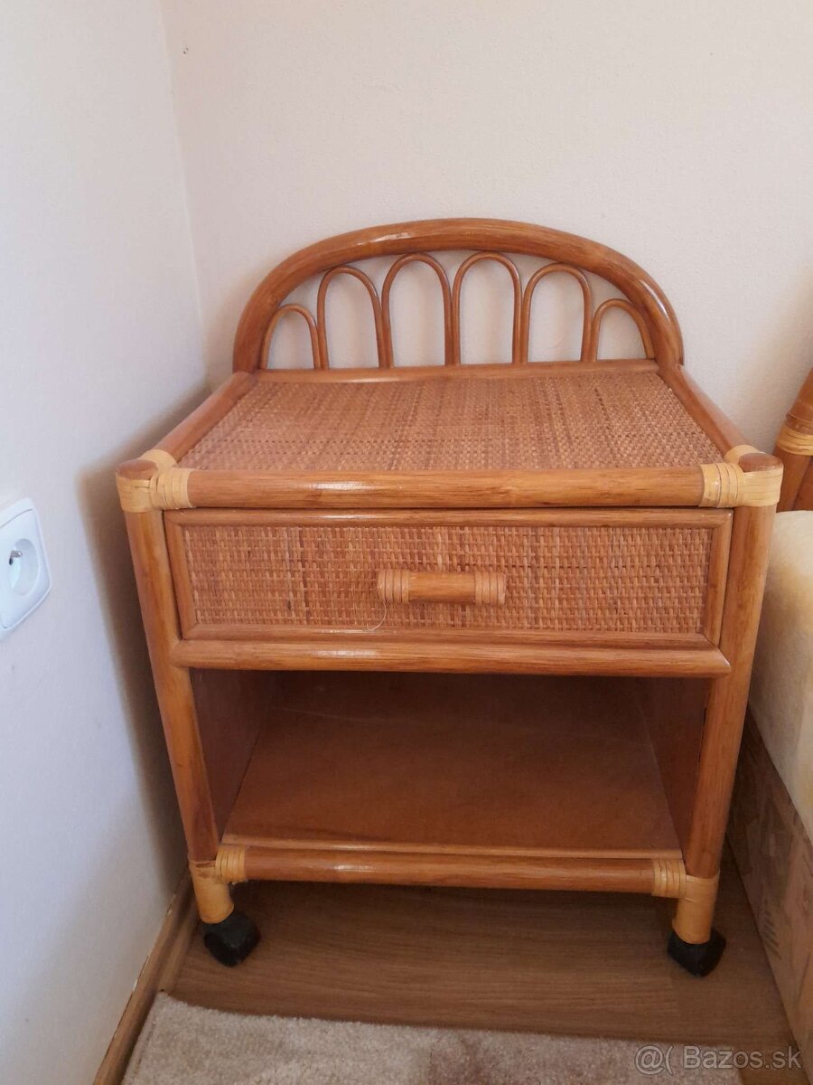 Ratánová posteľ - 3