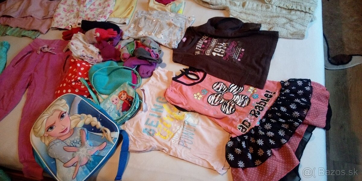 Dievčenské oblečenie 98-104 - 3