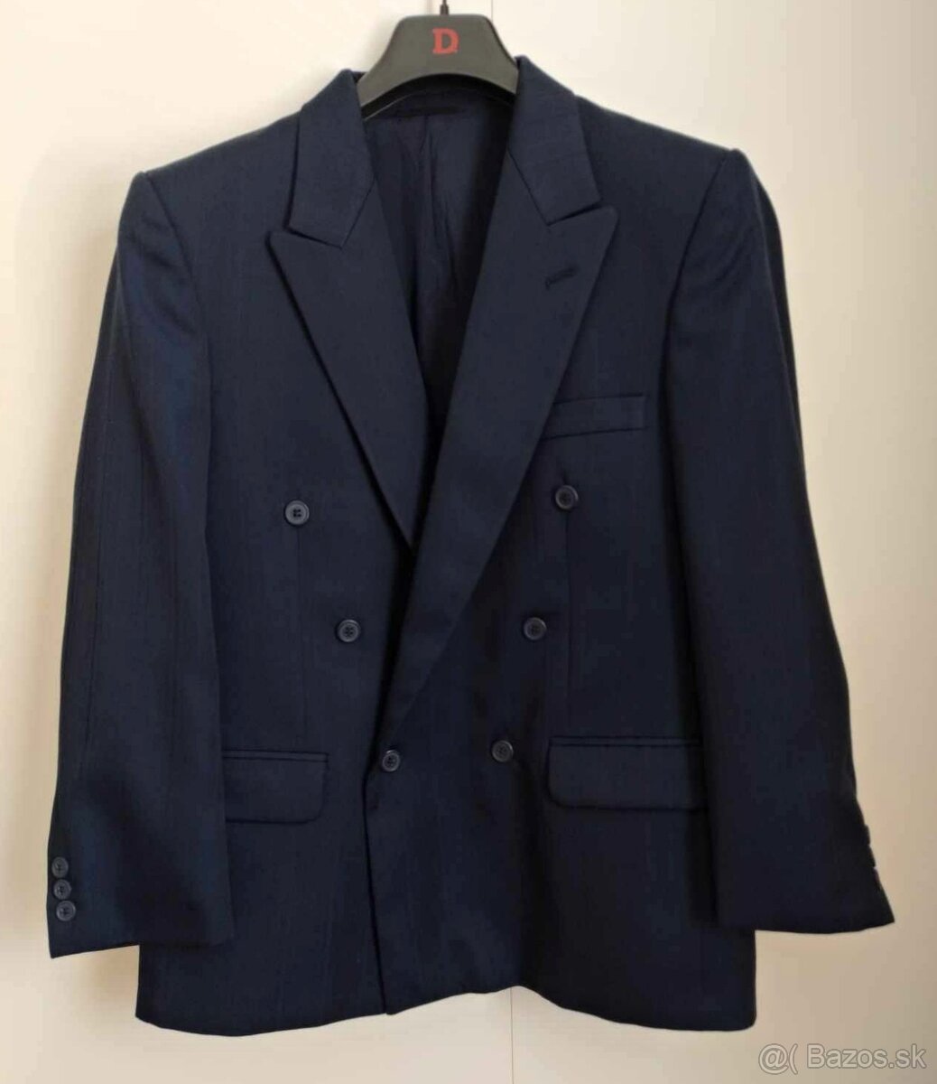 SET 2x pánske sako (modré, sivé) - 3