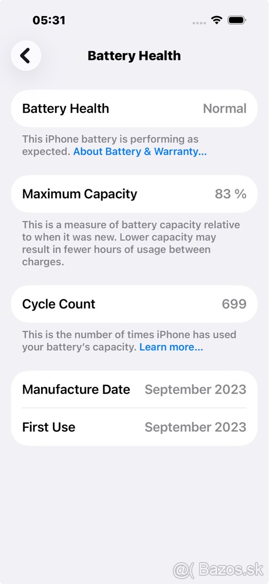 iPhone 15 čierny 128Gb - 3