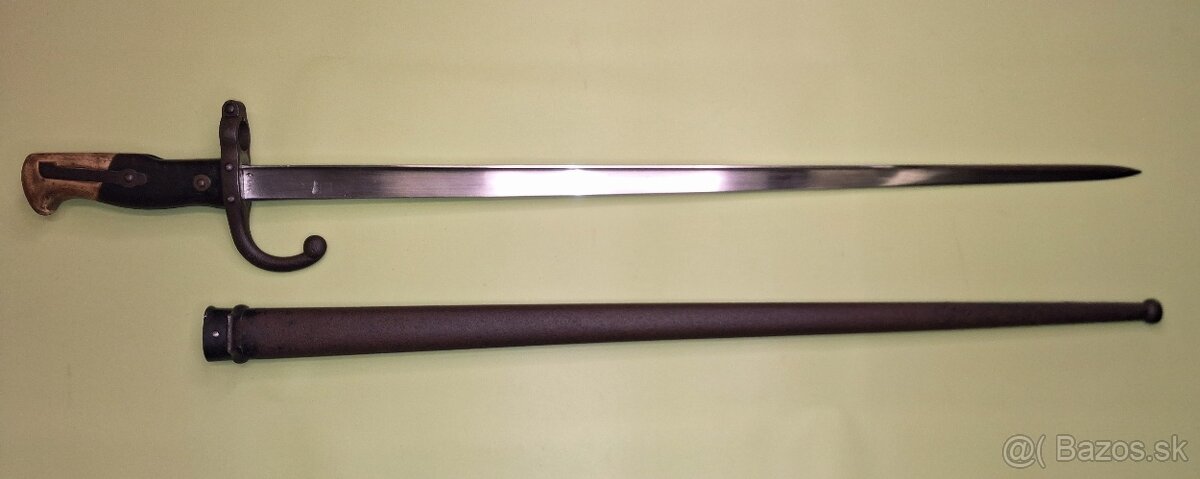 Gras M1874 bajonet bodák - 3